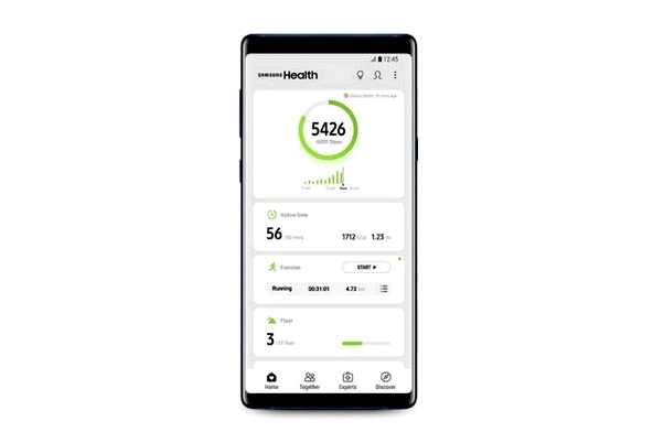 Что такое Samsung Health программа для здорового образа жизни