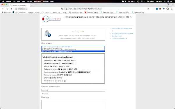 Cryptopro extension for cades browser plug-in скачать для yandex