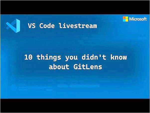 Gitlens vs code настройка