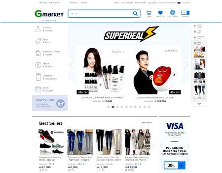 Gmarketcokr корейский интернет-гипермаркет на русском