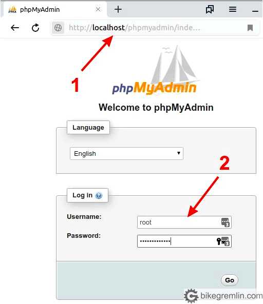 Http localhost tools phpmyadmin