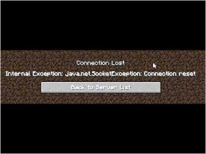 Internal exception javanetsocketexception connection reset как ...