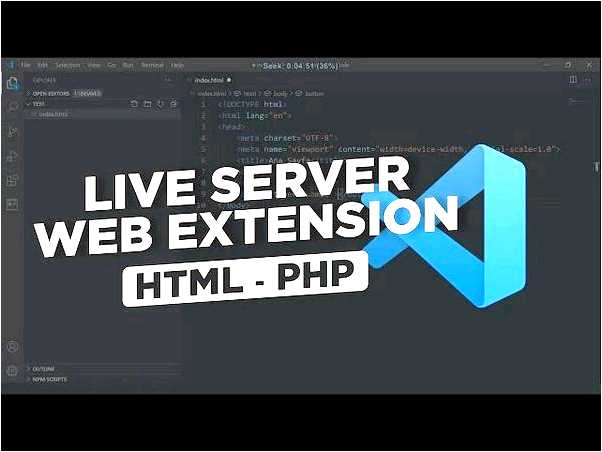 Live server vs code настройка php