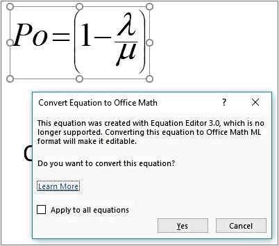 Microsoft equation 30 как установить