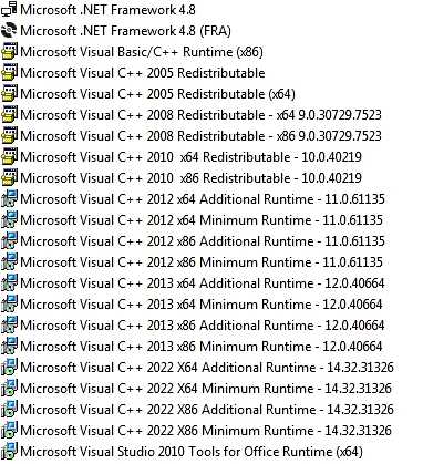 Microsoft Visual C++ все пакеты для Windows 8 x64