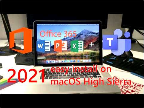 Ms Office для Mac OS High Sierra - установка и использование