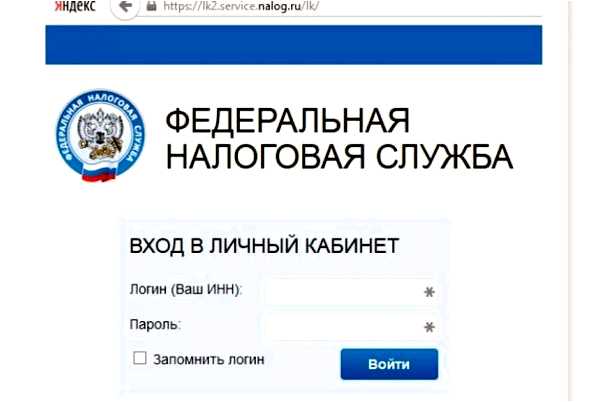 Nalogru личный кабинет налогоплательщика физического лица