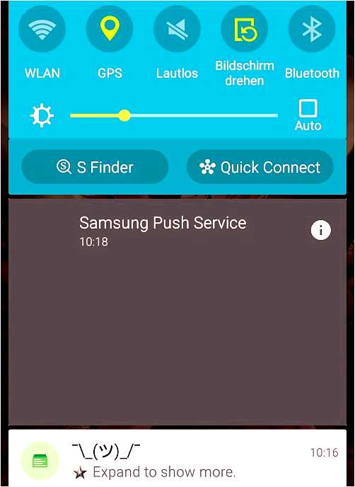 Описание функций Samsung Push Service и его целесообразность