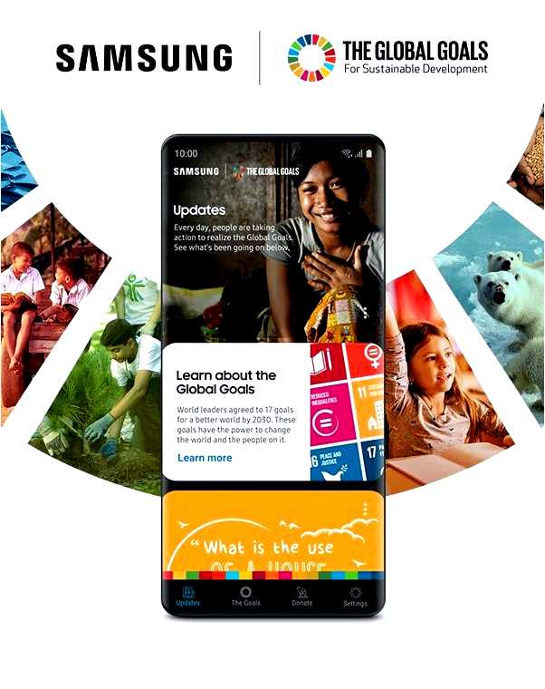 Программа Samsung Global Goals описание и основные принципы