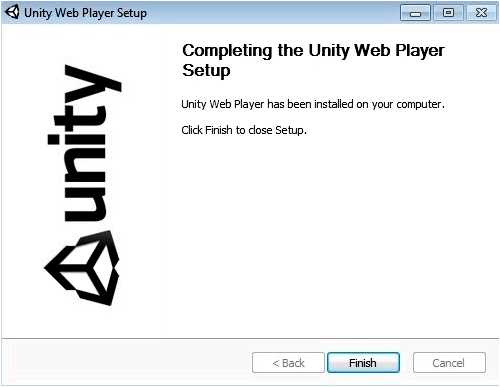Unity web player - программа для воспроизведения игр в браузере