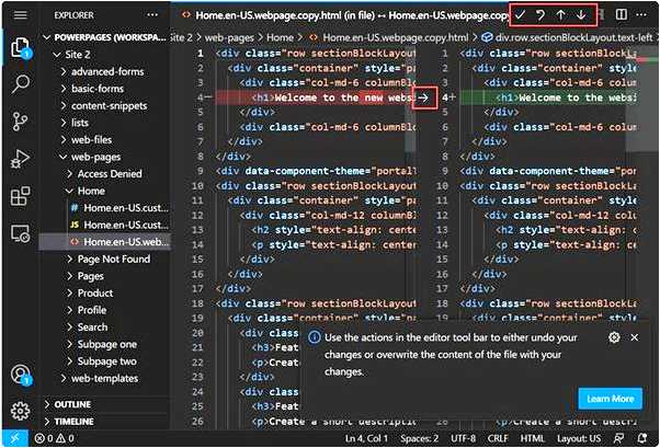 Visual studio code html шаблон создание эффективного веб-дизайна