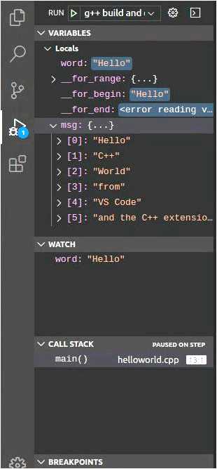 Visual Studio Code настройка C++ на Linux