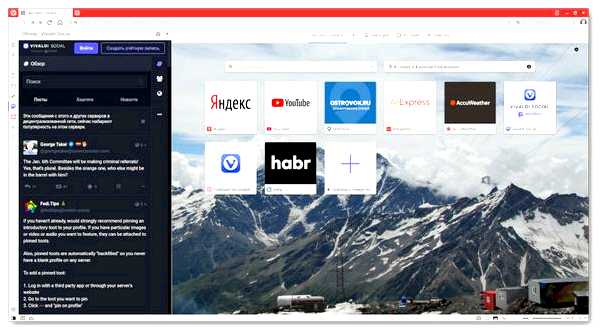 Vivaldi браузер официальный сайт на русском языке